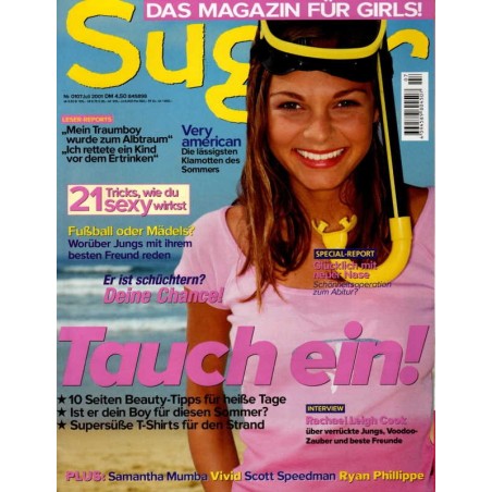 Sugar Nr.0107 Juli / 2001 - Tauch ein!