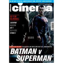 CINEMA 9/15 September 2015 - Batman vs. Superman