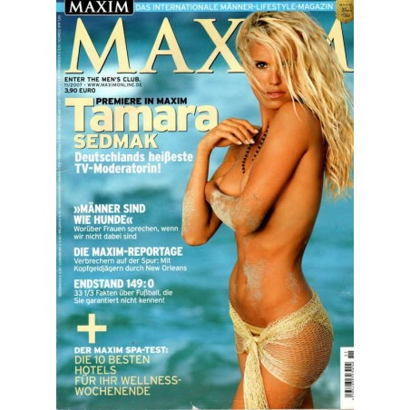 Maxim November 2007 - Tamara Sedmak