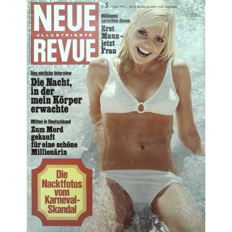 Neue Revue Nr.5 / 1 Februar 1970 - Die Nacktfotos