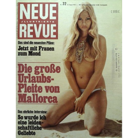 Neue Revue Nr.32 / 10 August 1969 - Frauen zum Mond