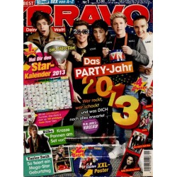 BRAVO Nr.1 / 27 Dezember 2012 - Das Party-Jahr 2013