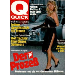 Quick Nr.31 / 26 Juli 1984 - Der Prozeß