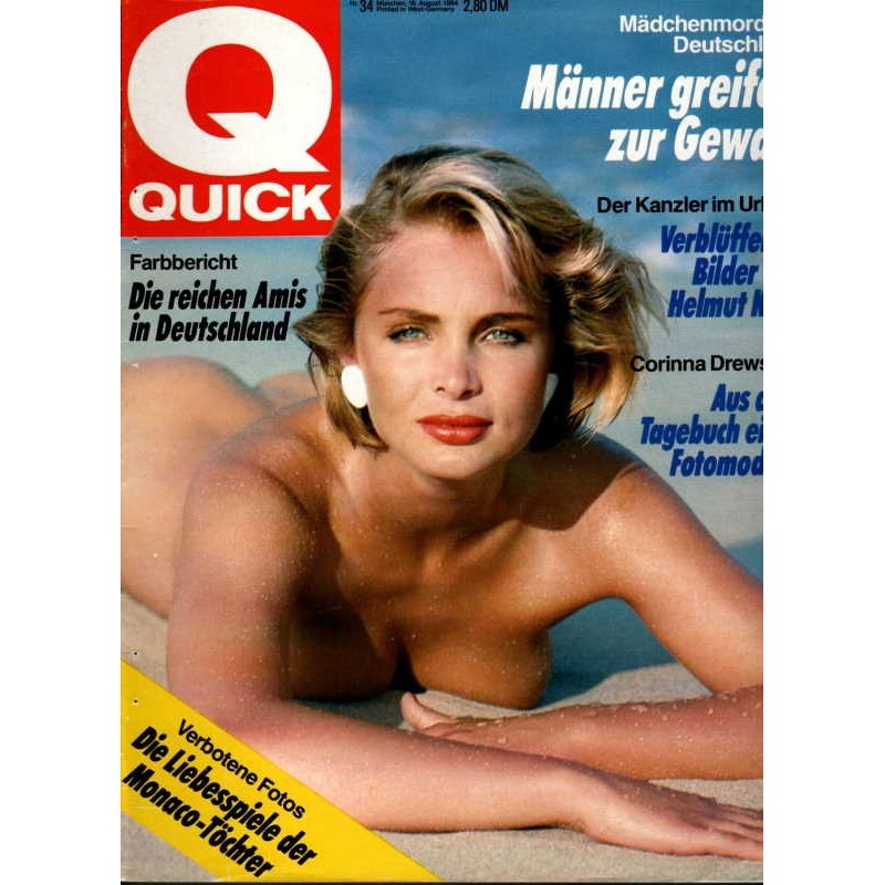 Quick Nr.34 / 16 August 1984 - Verbotene Fotos