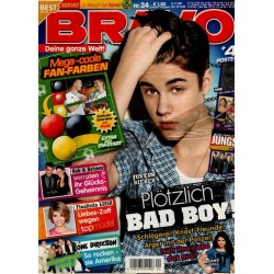 BRAVO Nr.24 / 6 Juni 2012 - Plötzlich Bad Boy
