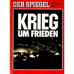 Der Spiegel Nr.4 / 21 Januar 1991 - Krieg um Frieden