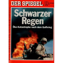 Der Spiegel Nr.10 / 4 März 1991 - Schwarzer Regen