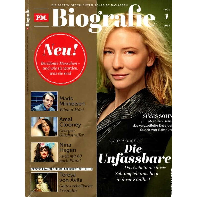 P.M. Biografie Nr.1 / 2015 - Cate Blanchett