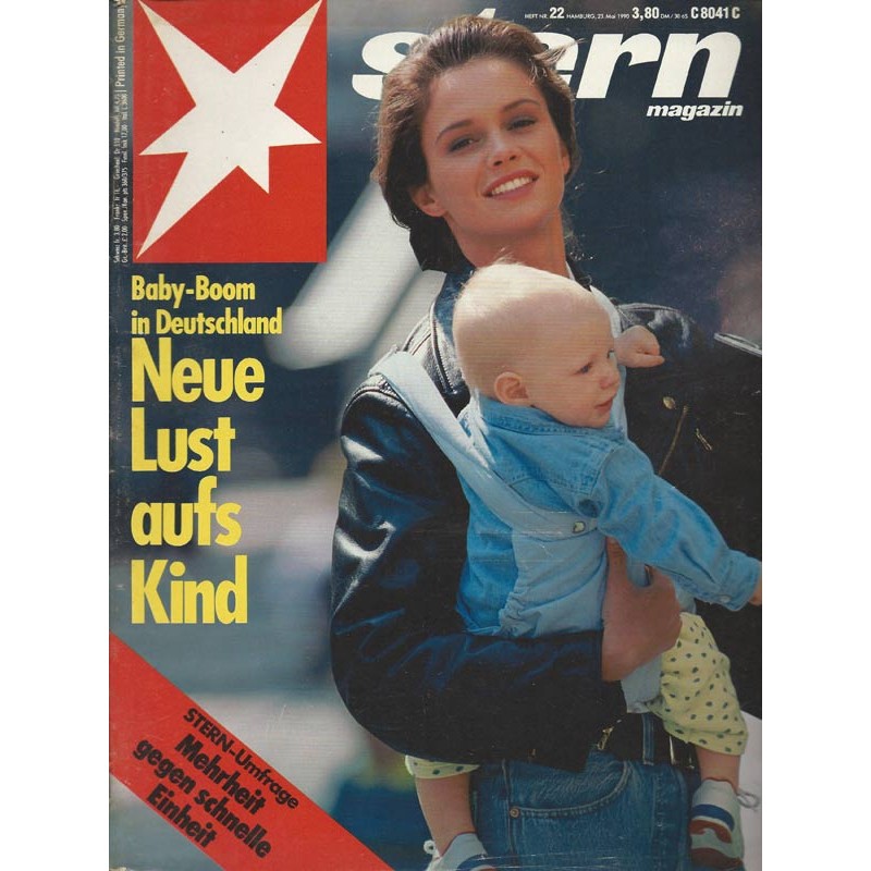 stern Heft Nr.22 / 23 Mai 1990 - Neue Lust aufs Kind