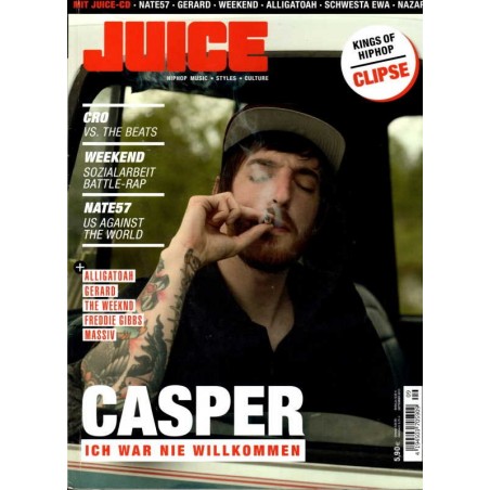 JUICE Nr.153 September 2013 & CD 118 - Casper