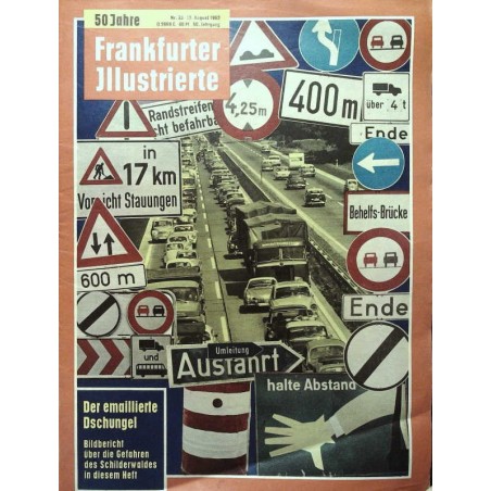 Frankfurter Illustrierte Nr.33 / 19 August 1962 - Der emaillierte Dschungel