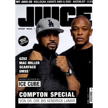 JUICE Nr.170 Oktober 2015 & CD 131 - Compton