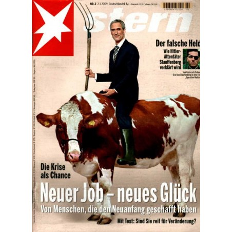 stern Heft Nr.2 / 2 Januar 2009 - Neuer Job neues Glück