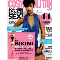 Cosmopolitan 7/Juli 2015 - Rihanna / Fit für den Strand