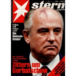 stern Heft Nr.3 / 11 Januar 1990 - Zittern um Gorbatschow