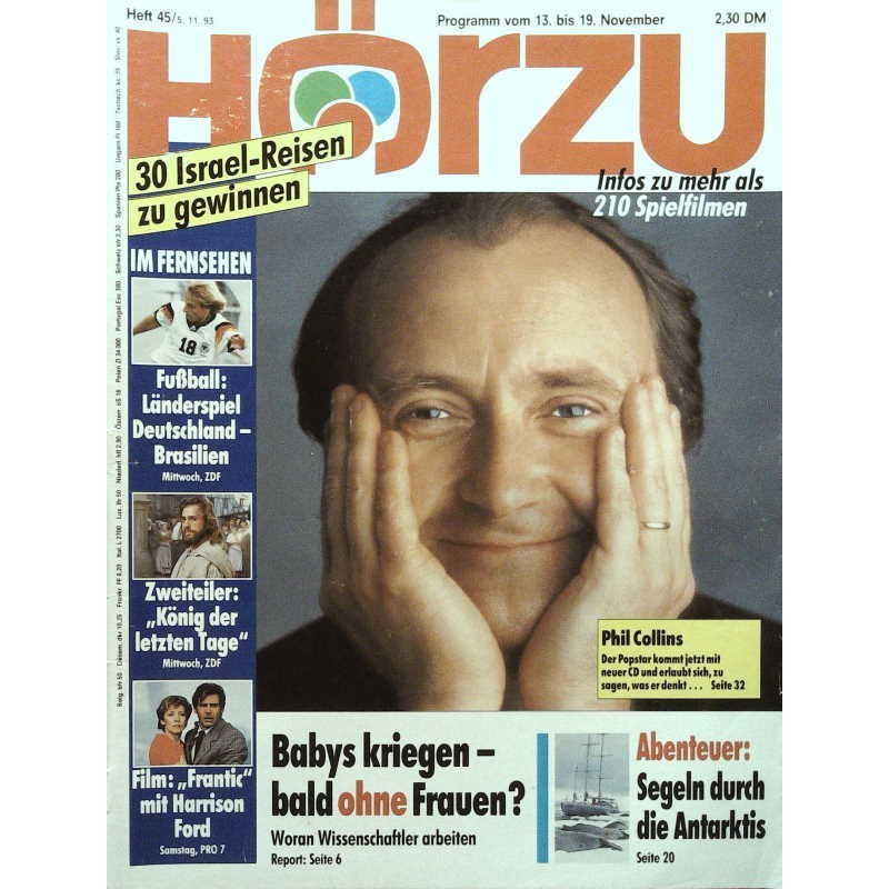 HÖRZU 45 / 13 bis 19 November 1993 - Phil Collins