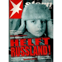 stern Heft Nr.49 / 29 November 1990 - Helft Russland!