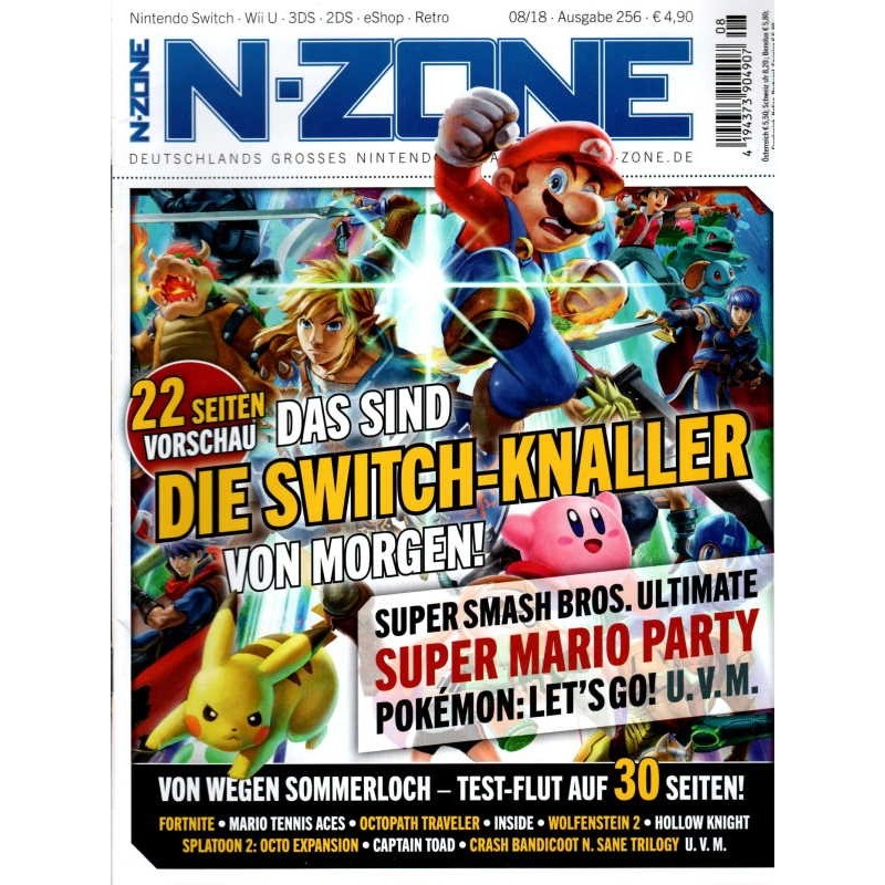 N-Zone 08/2018 - Ausgabe 256 - Die Switch Knaller