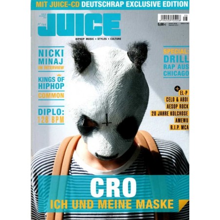 JUICE Nr.144 Juli/August 2012 & CD 112 - Cro