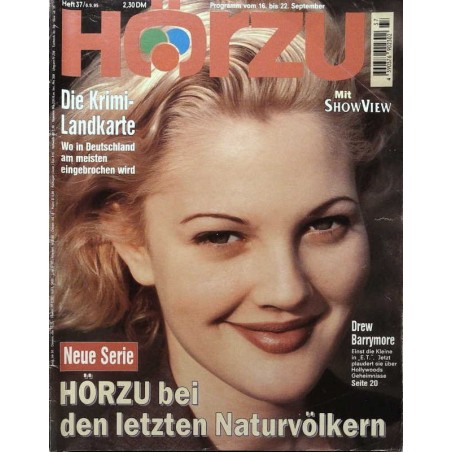 HÖRZU 37 / 16 bis 22 September 1995 - Drew Barrymore