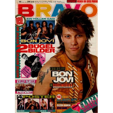 BRAVO Nr.48 / 25 November 1993 - Exklusiv Bon Jovi