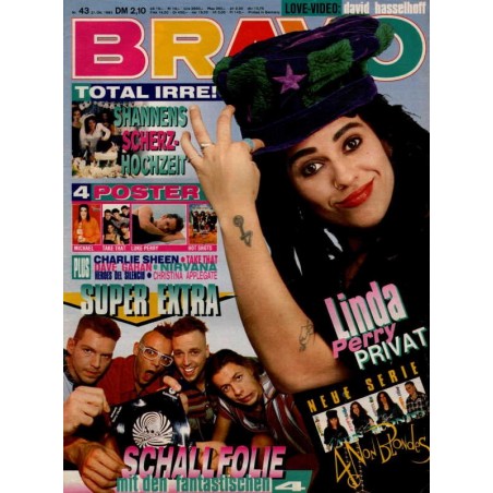 BRAVO Nr.43 / 21 Oktober 1993 - Linda Perry privat