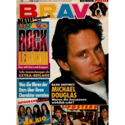 BRAVO Nr.24 / 4 Juni 1992 - Michael Douglas