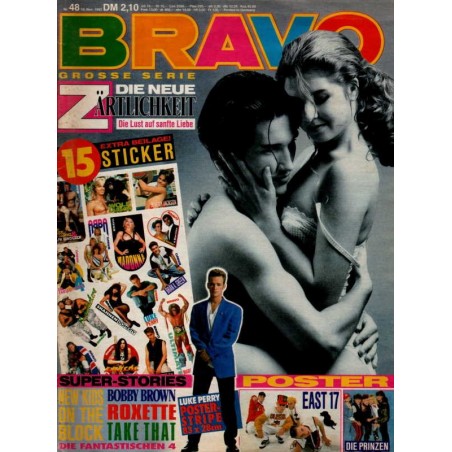 BRAVO Nr.48 / 19 November 1992 - Die neue Zärtlichkeit