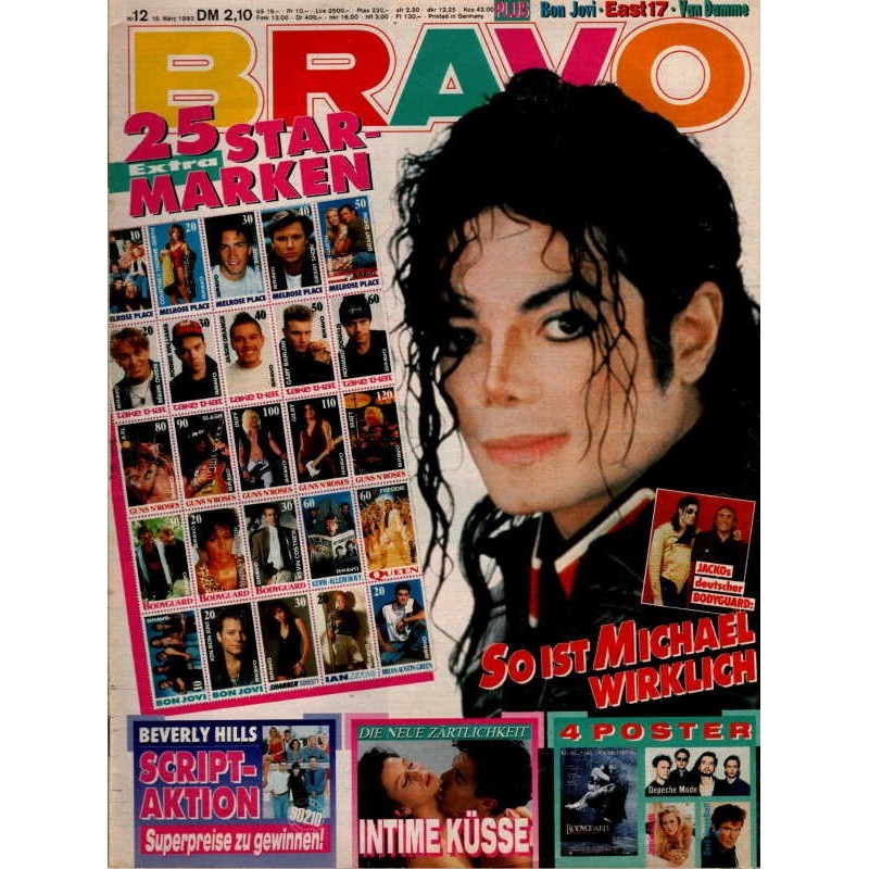 BRAVO Nr.12 / 18 März 1993 - So ist Michael Jackson wirklich