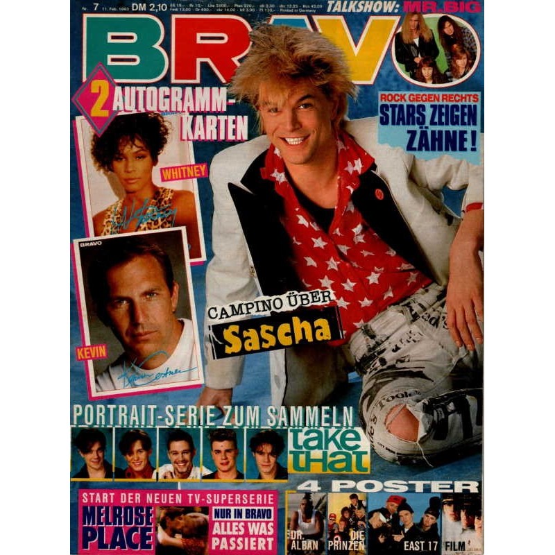 BRAVO Nr.7 / 11 Februar 1993 - Campino