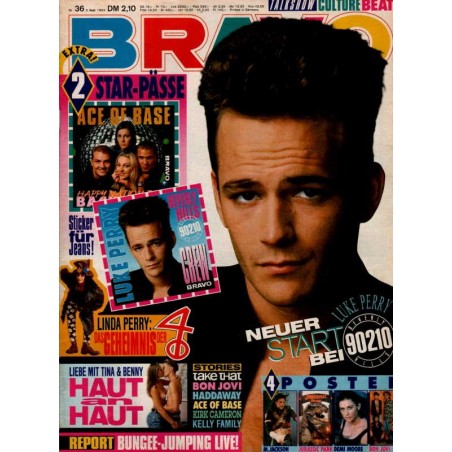 BRAVO Nr.36 / 2 September 1993 - Luke Perry