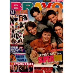 BRAVO Nr.9 / 24 Februar 1994 - Take That live & Backstage