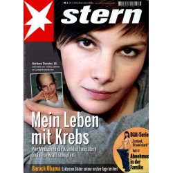 stern Heft Nr.6 / 29 Januar 2009 - Mein Leben mit Krebs