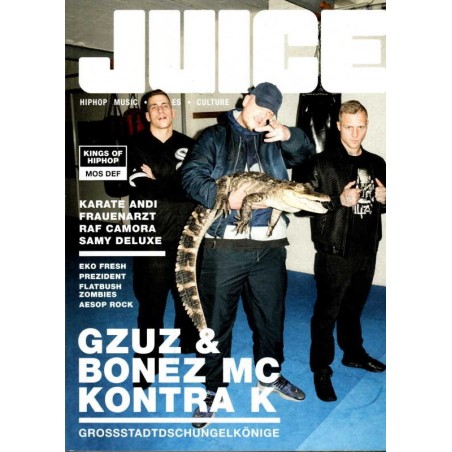 JUICE Nr.174 Mai/Juni 2016 & CD 133 - GZUZ & Bonez MC...