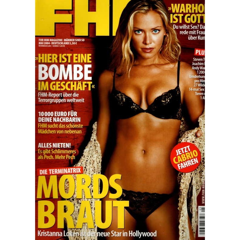 FHM Mai 2004 - Kristinna Loken