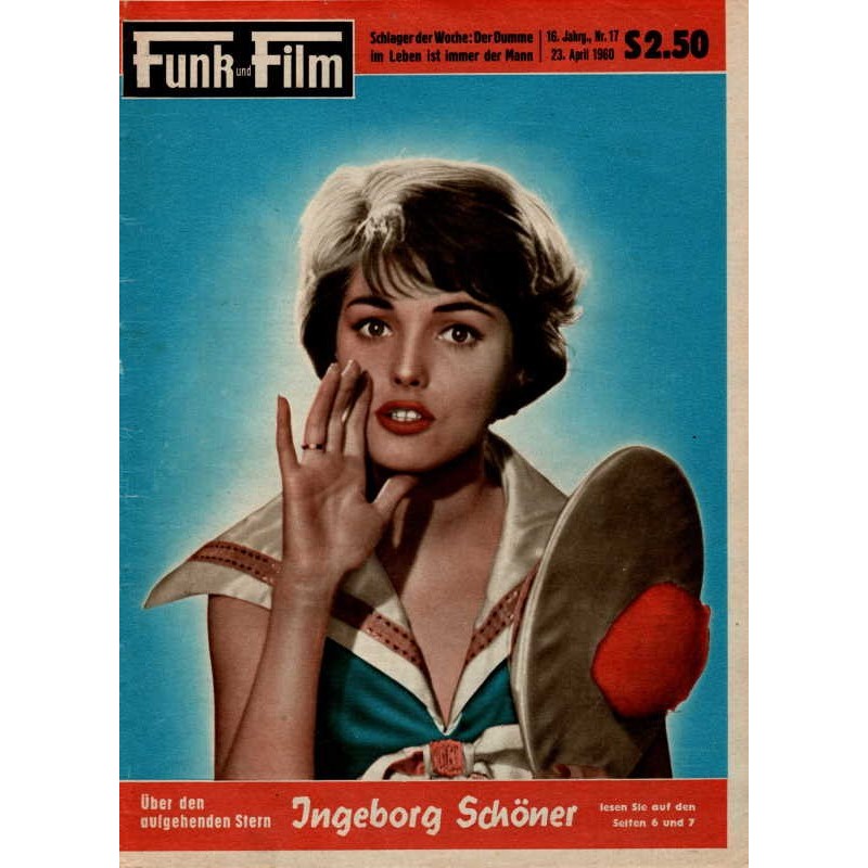 Funk und Film Nr.17 / 23 April 1960 - Ingeborg Schöner