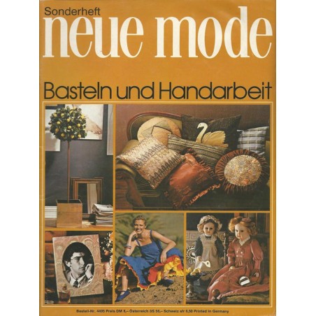 Neue Mode Sonderheft von 1979 - Basten und Handarbeit