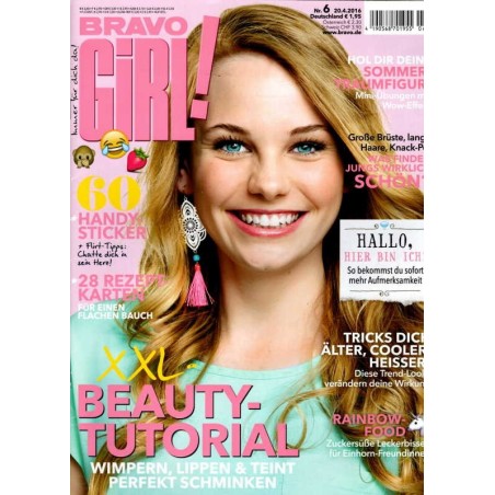 Bravo Girl Nr.6 / 20.4.2016 - XXL Beauty Tutorial