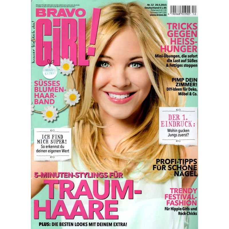 Bravo Girl Nr.12 / 20.5.2015 - Traumhaare