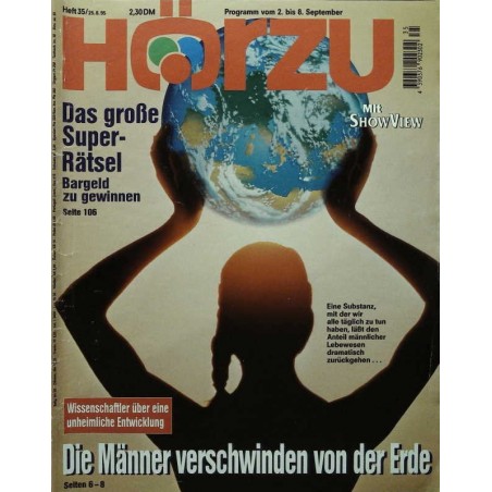 HÖRZU 35 / 2 bis 8 September 1995 - Die Männer...