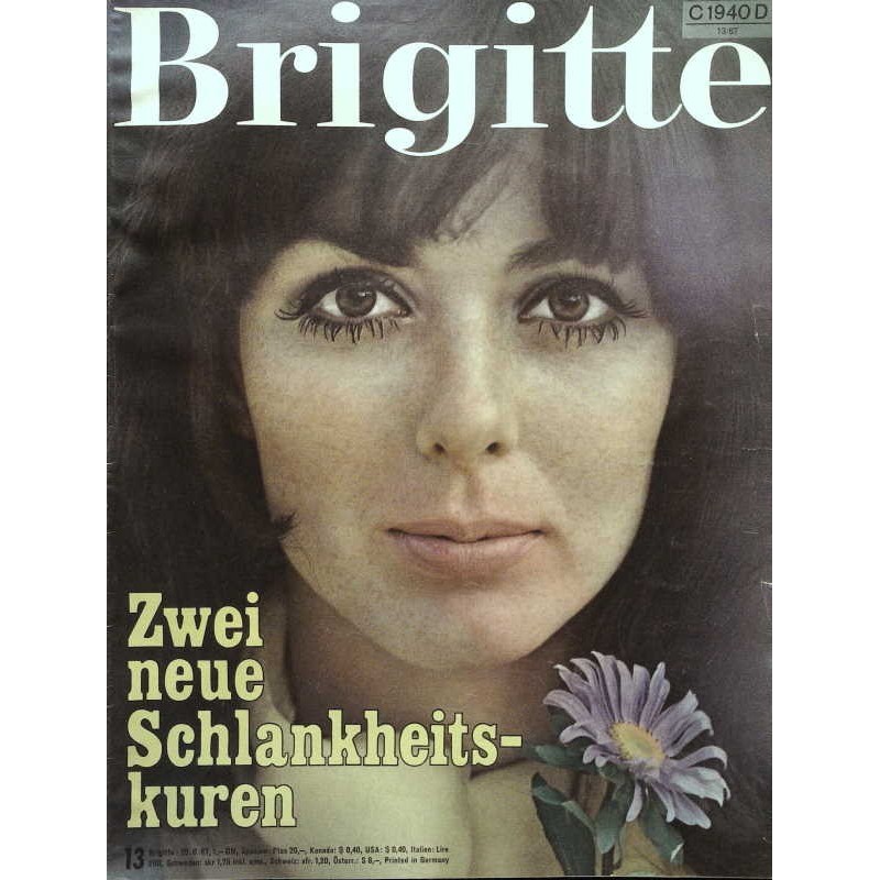 Brigitte Heft 13 / 20 Juni 1967 - Schlankheitskuren