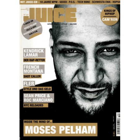 JUICE Nr.147 November/Dezember 2012 & CD - Moses Pelham