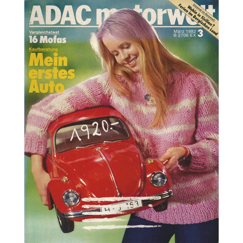 ADAC Motorwelt Heft.3 / März 1982 - Mein erstes Auto