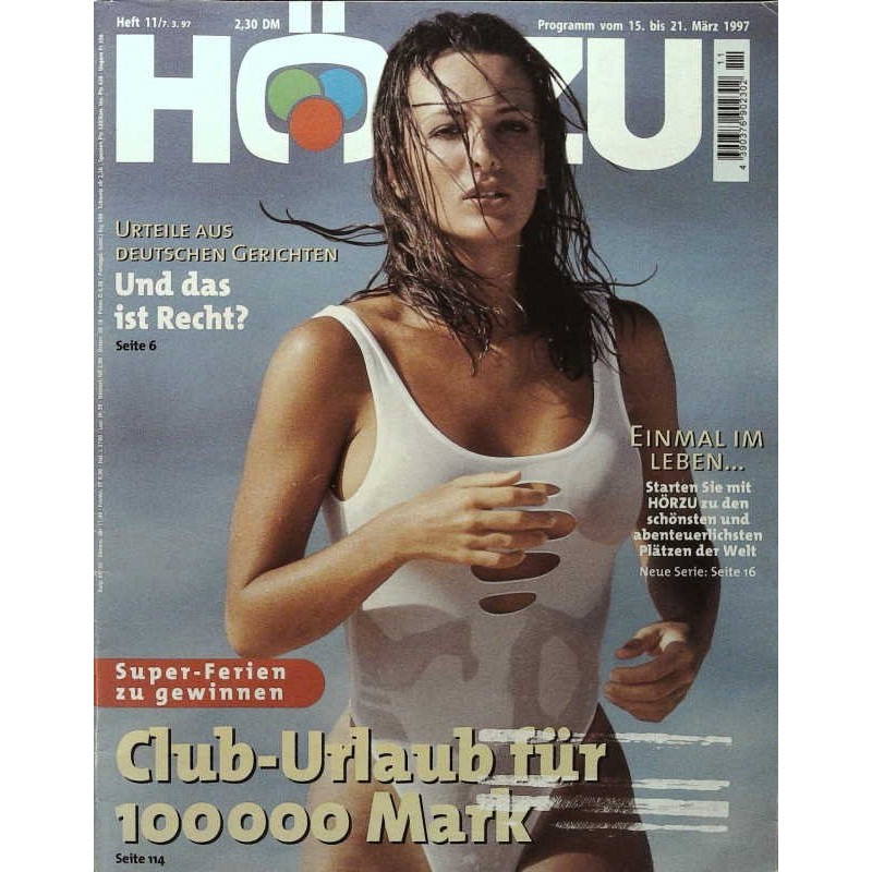 HÖRZU 11 / 15 bis 21 März 1997 - Einmal im Leben..