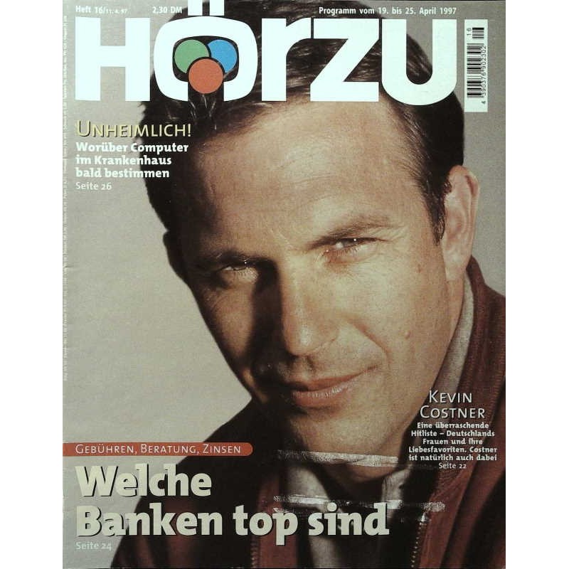 HÖRZU 16 / 19 bis 25 April 1997 - Kevin Costner