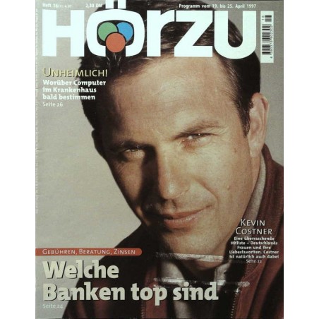 HÖRZU 16 / 19 bis 25 April 1997 - Kevin Costner