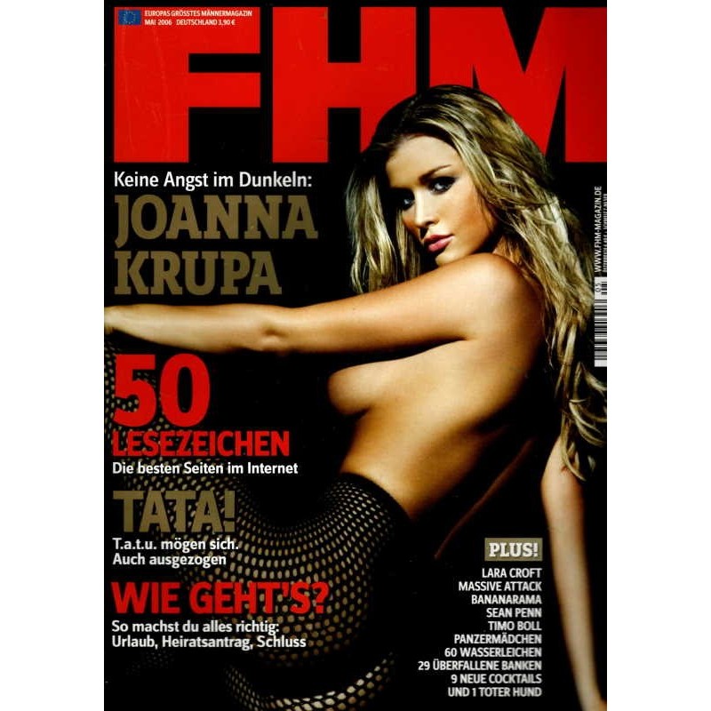 FHM Mai 2006 - Joanna Krupa