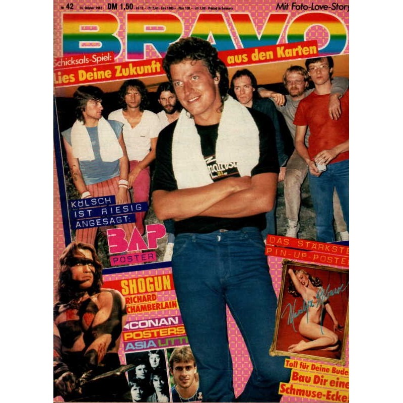 BRAVO Nr.42 / 14 Oktober 1982 - BAP Wolfgang Niedecken