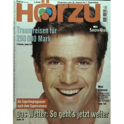 HÖRZU 34 / 26 August bis 1 September 1995 - Mel Gibson