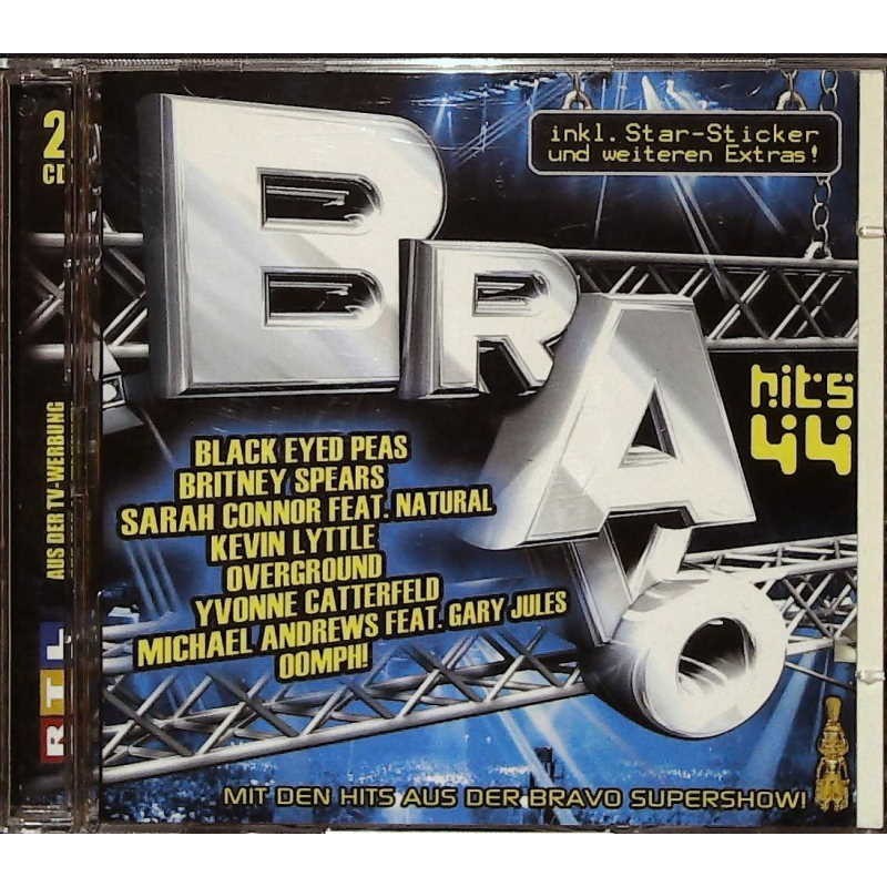 Bravo Hits 44 / 2 CDs - Black Eyed Peas, Britney Spears...